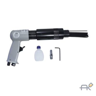 Пневмозубило с насадкой игольчатой(4500уд/мин. 79л/мин.штуцер 1/4) (F-RP7658)